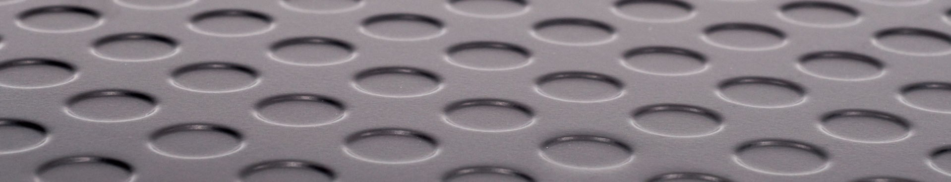 detailed view of the embossing on the top cover