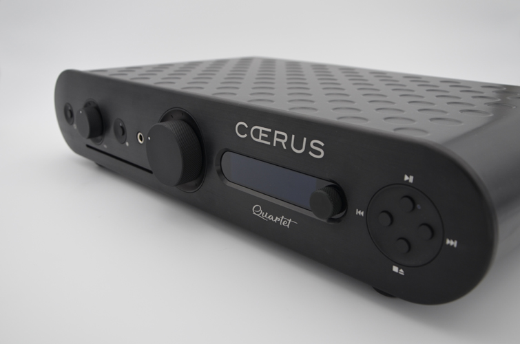 quartet black anodized full view